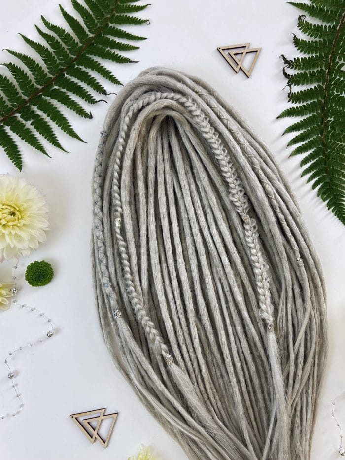 Crochet Dreadlocks Arctic White Photo Gallery