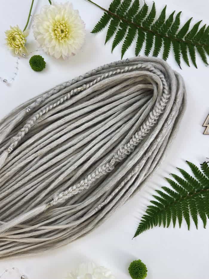 Crochet Dreadlocks Arctic White Photo Gallery