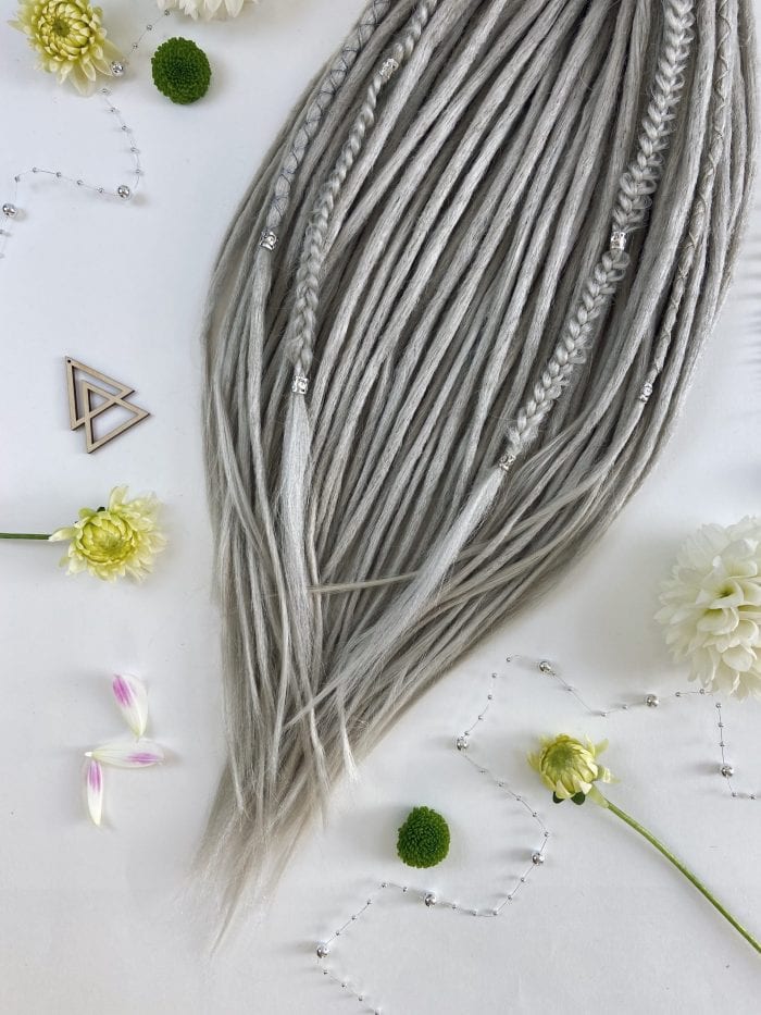 Crochet Dreadlocks Arctic White Photo Gallery