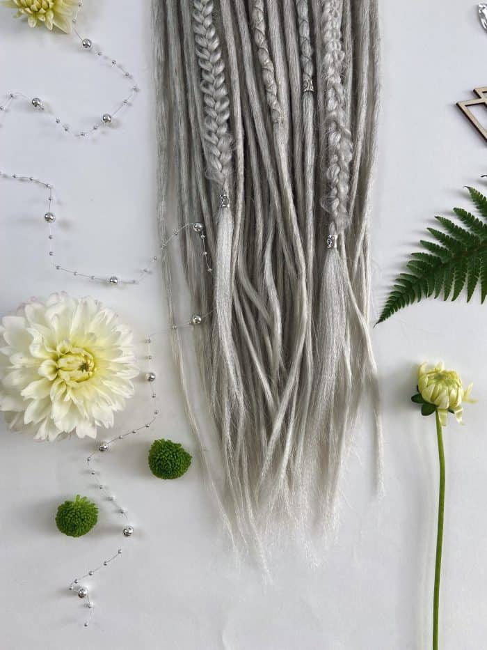 Crochet Dreadlocks Arctic White Photo Gallery