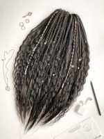 Curly Dreads – Black