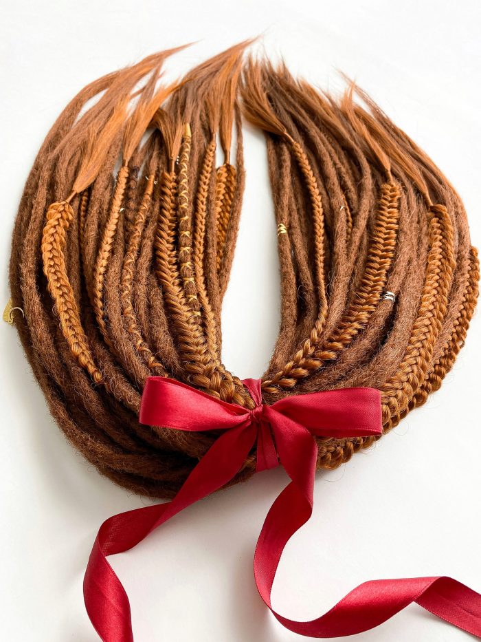 Ginger Synthetic Dreadlocks Photo 02