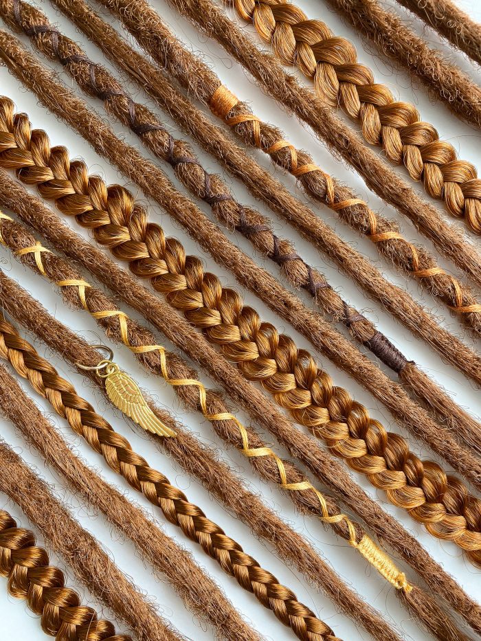Ginger Synthetic Dreadlocks Photo 03
