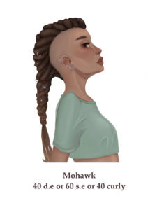 Mohawk Dreads Hairstyle