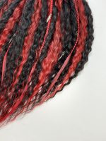 Черно-красные дредокудри фото 12