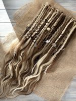 Near-Textured Dreads – Blonde Brown