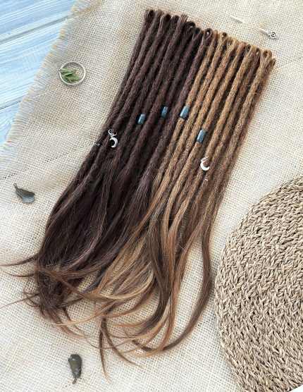 Natural Dreads – Two-Tone – Dark & Light