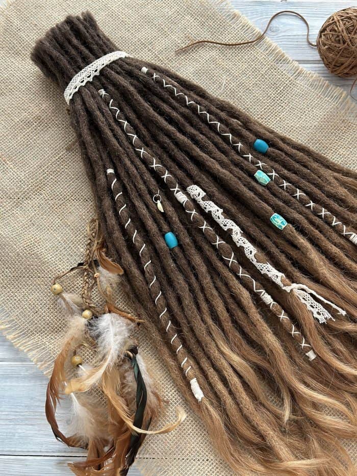 Natürliche Dreadlocks – Dunkelblond 02