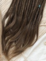 Natural Dreads – Brown with Long Ends 04