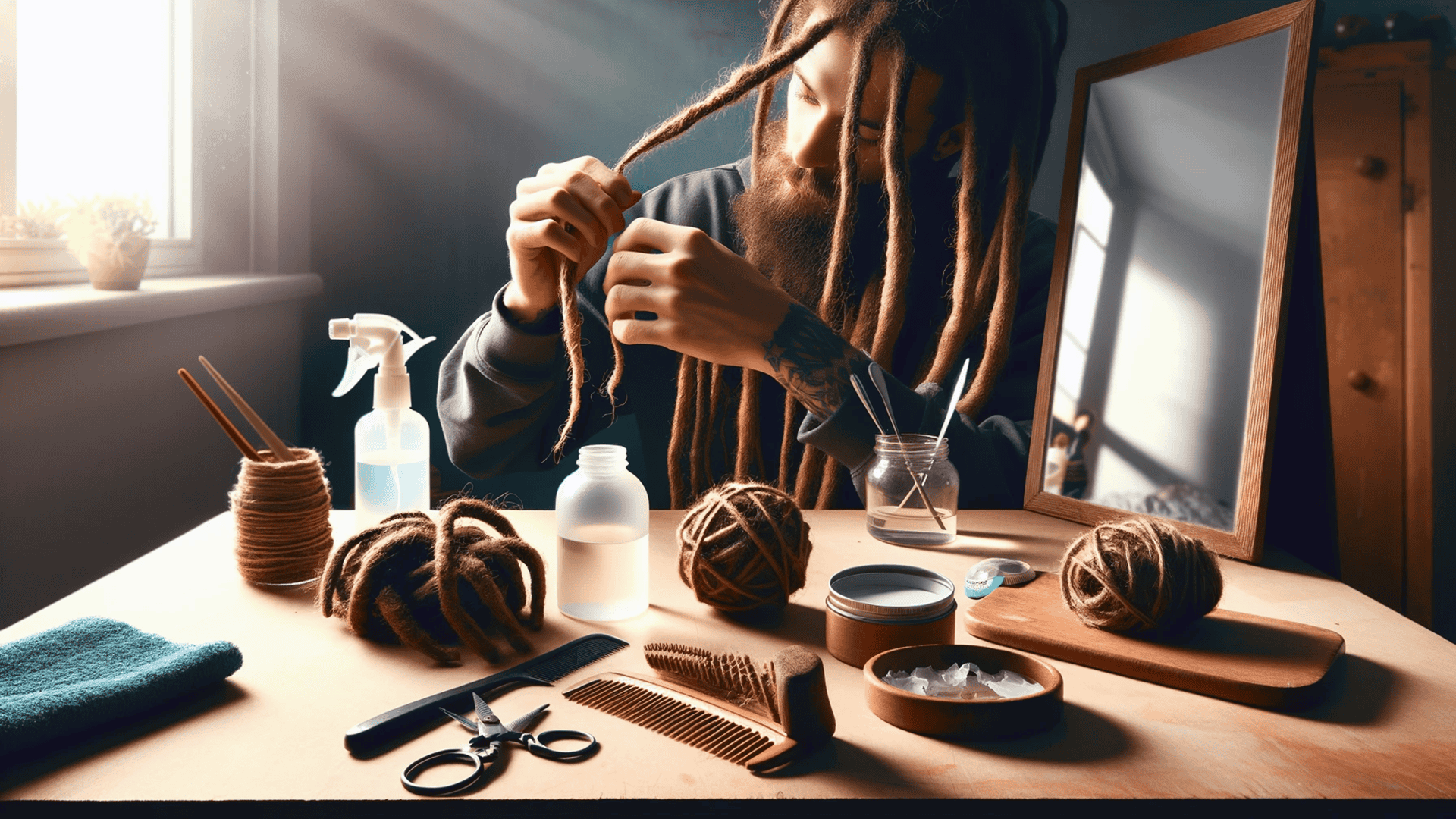 How to Retwist Dreads