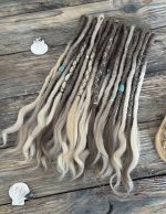 Driftwood Blonde Dreads – Natural Hair Extensions