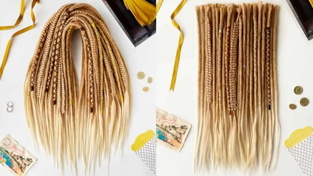 Single ended vs double ended synthetic dreadlocks — SE and DE dreads explained