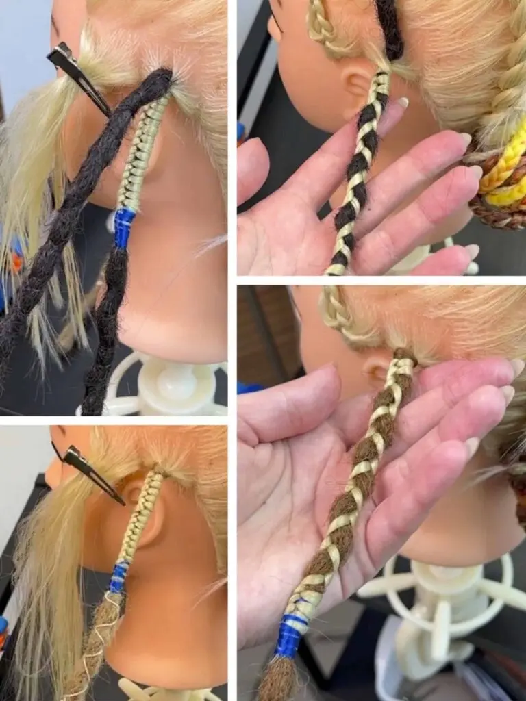 Einflechten von Dreadlock Extensions – Kurs: Klassische und Skandinavische Methode für DE & SE