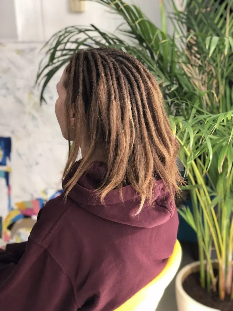 Naturdreads aus Eigenhaar — Studio-Session